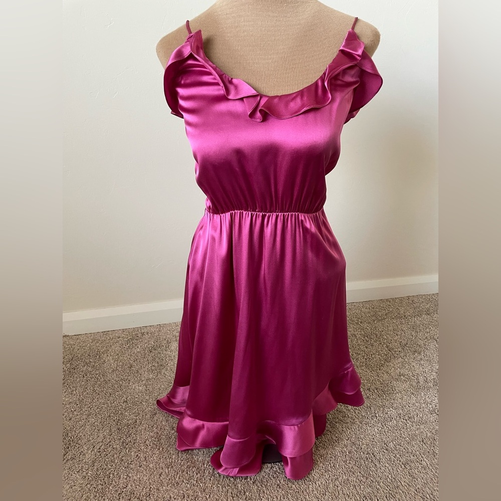 Rebecca Taylor Silk Mini Dress | Romantic Cottagecore | Size 4